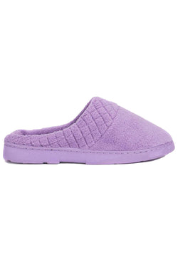 MUK LUKS Soft Ones Micro Chenille Clog Slipper in Lavender thumbnail 4