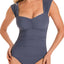 MagicSuit Solid-Graphite Natalie One-Piece Swimsuit