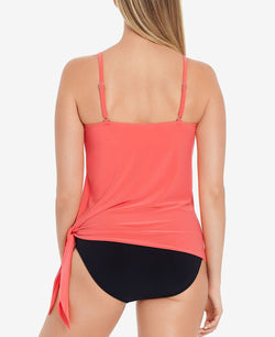 Magicsuit Alex Side-tie Underwire Dd Tankini Top Sunset thumbnail 2