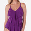 Magicsuit Rita Tiered Slimming Tankini Top Amethyst