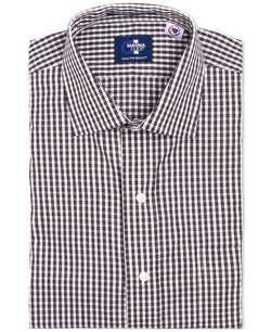 Magnaclick Classic-fit Shirt With Magnetic Buttons Checkered Black thumbnail 3