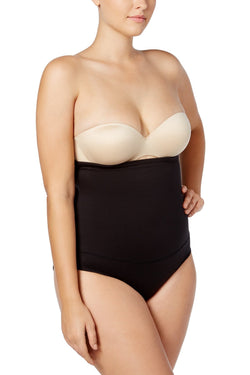 Maidenform Black Fat-Free Dressing Firm-Control High-Waist Brief thumbnail 1