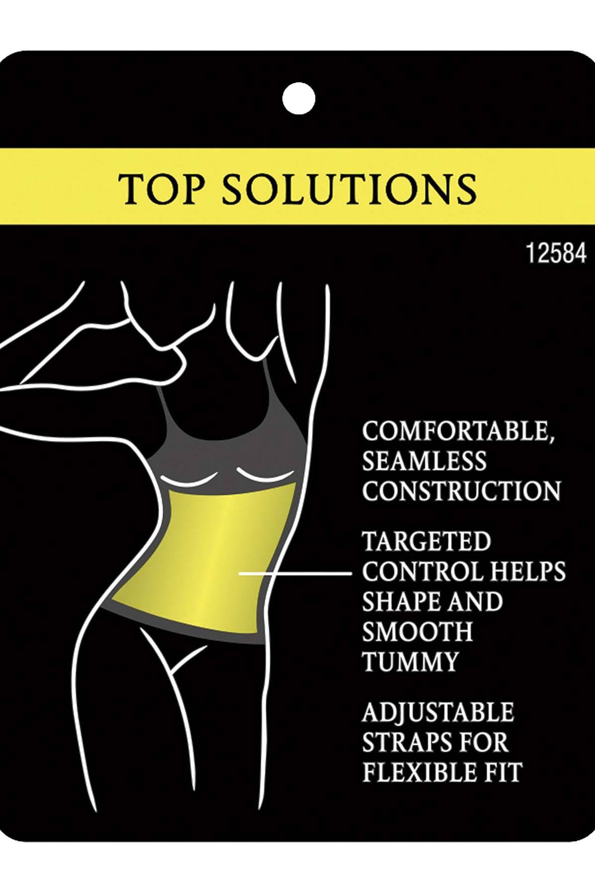 Maidenform Black Light-Control Seamless Camisole