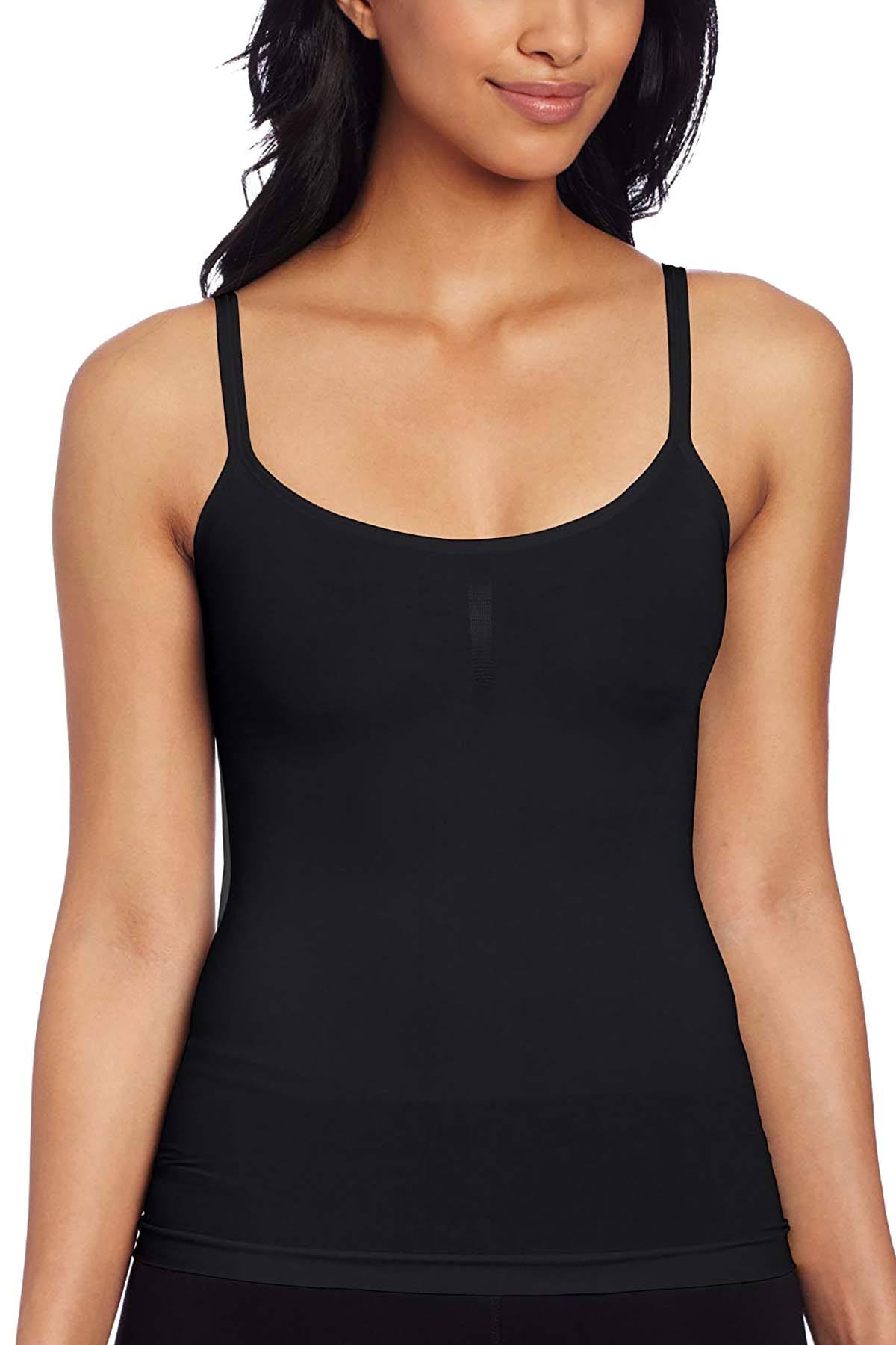 Maidenform Black Light-Control Seamless Camisole