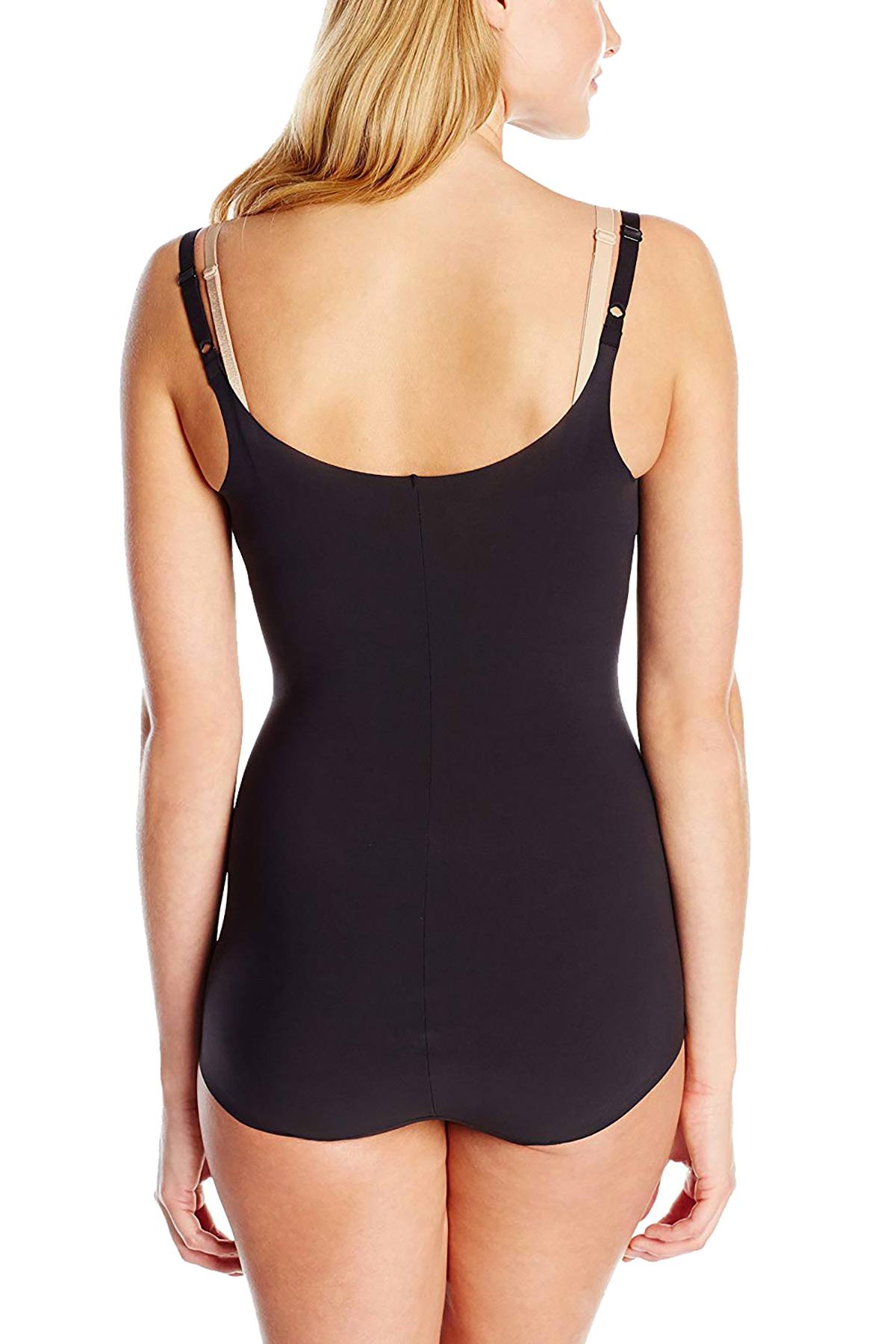 Maidenform Black Sleek-Smoothers Wear Your Own Bra Body-Shaper