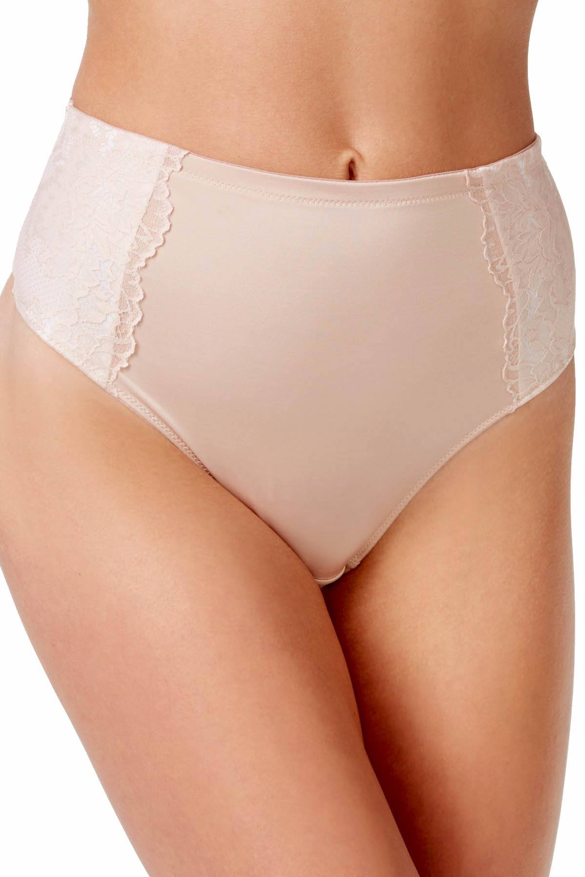 Maidenform Champagne/Ivory-Shimmer Sexy Secret Smoothing Thong