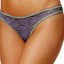 Maidenform Charcoal Space Dye and Lime Sport Micro Thong