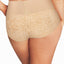 Maidenform Curvy Tame Your Tummy Lace Brief Dm0055 Nude Lace