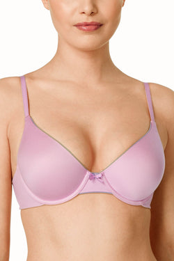 Maidenform Lilac-Petal/Plum-Grey Comfort Devotion Demi Bra thumbnail 1