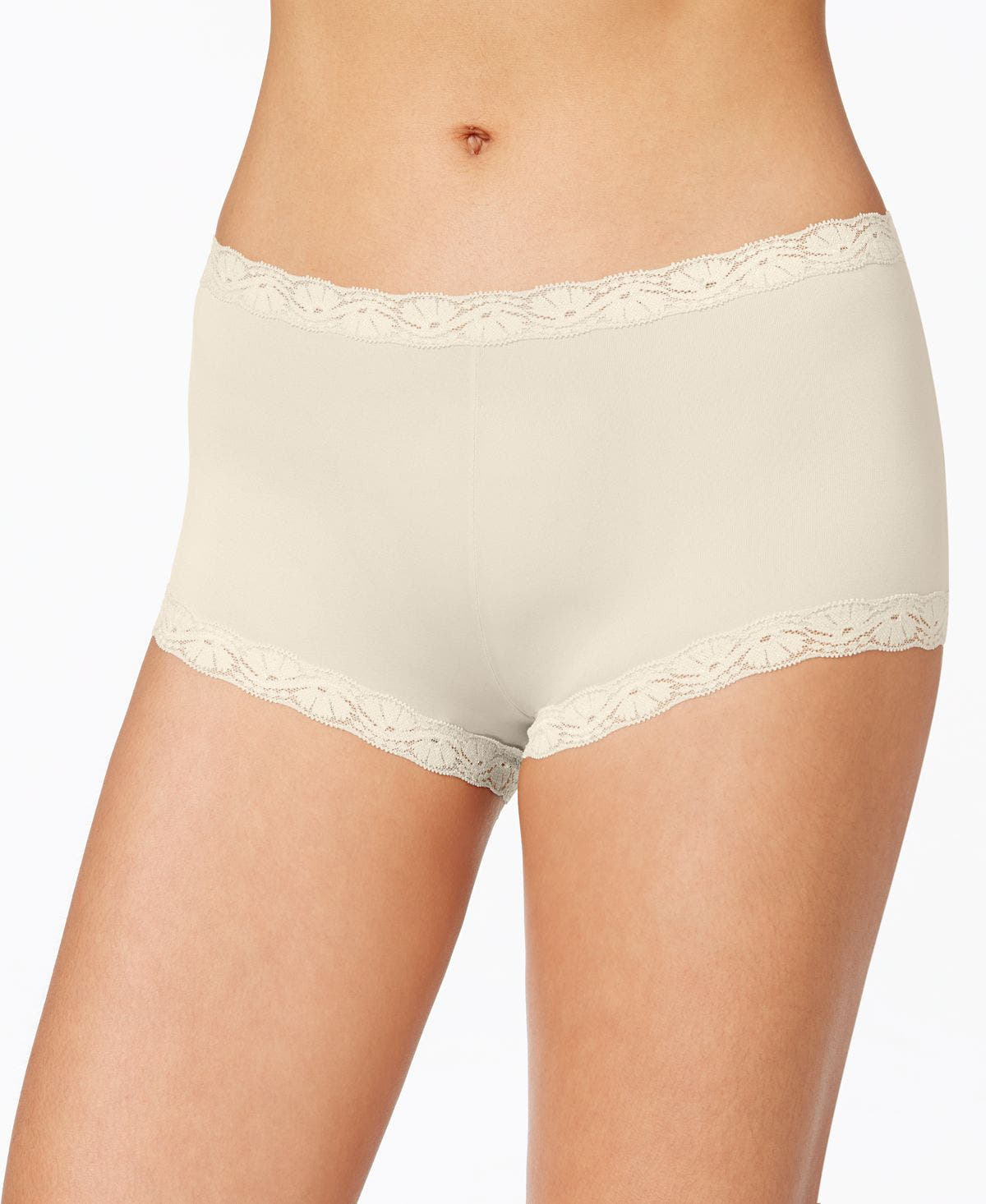Maidenform Microfiber Boyshort Underwear 40760 Paris Nude (Nude 5)