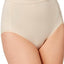 Maidenform Natural Firm Foundations Firm Control High Waist Lace Panel Brief