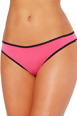 Maidenform Pink-About-It Smooth Micro Thong thumbnail 1