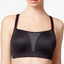 Maidenform Sport Ultimate Medium-impact Full Coverage Sports Bra Dm7989 Black/Pinksickle