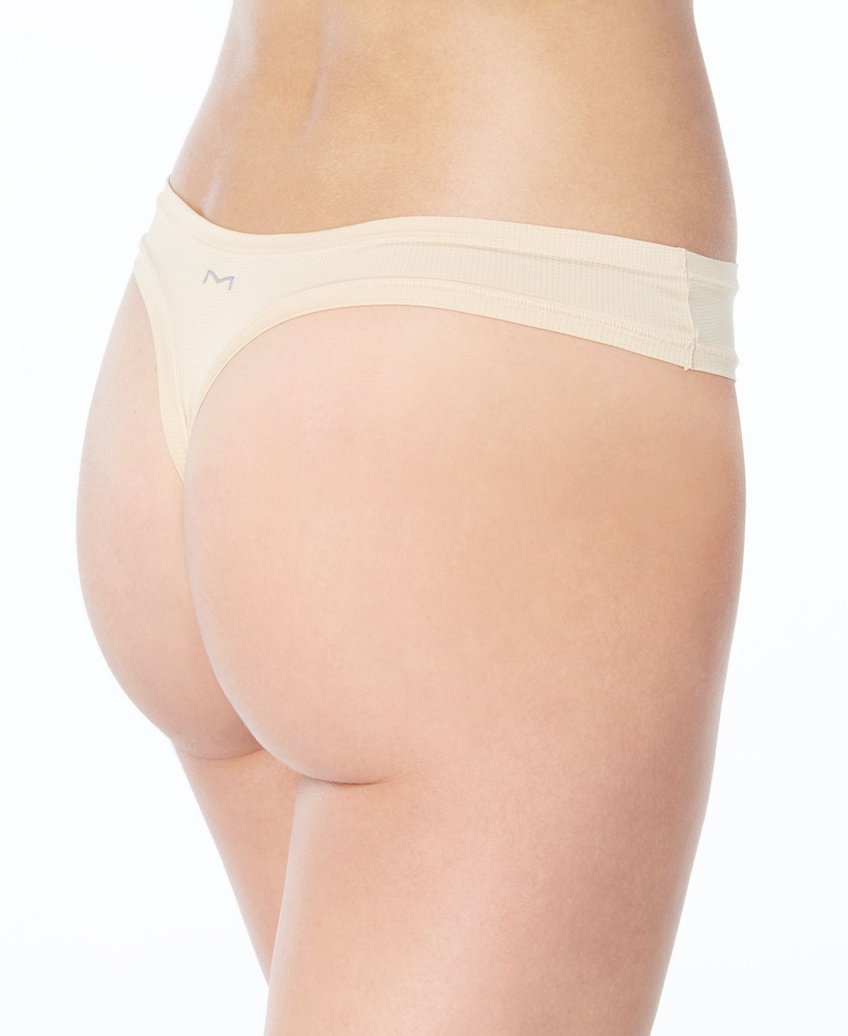 Maidenform Sports Mesh Thong Underwear Mspthg Latte Lift (Nude 5)