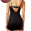 Maidenform Vino Flocked-Mesh/Lace Super-Sexy Garter Slip
