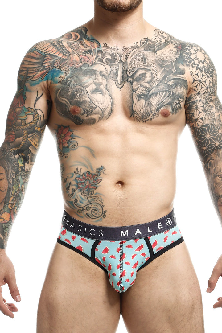 Male Basic Watermelon Sexy Pouch Brief