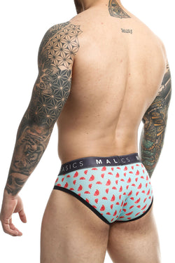 Male Basic Watermelon Sexy Pouch Brief thumbnail 4