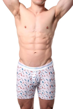 Male Basics Barber-Printed Hipster Boxer Brief thumbnail 2