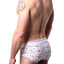 Male Basics Barber-Printed Hipster Brief
