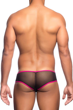 Male Basics Black Cheek Mesh Boxer thumbnail 2