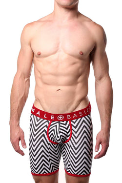 Male Basics Black Chevron Boxer thumbnail 1