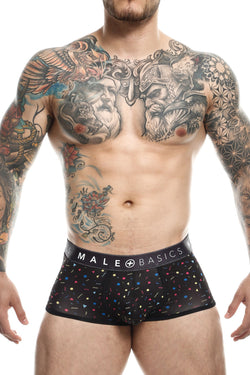 Male Basics Black Confetti Sexy Pouch Trunk thumbnail 1
