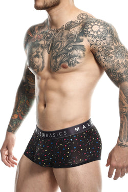 Male Basics Black Confetti Sexy Pouch Trunk thumbnail 2