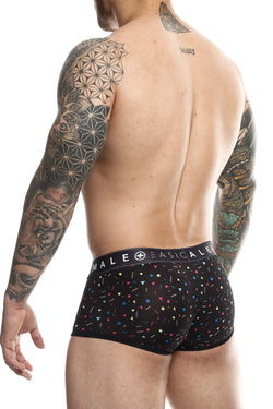Male Basics Black Confetti Sexy Pouch Trunk thumbnail 4