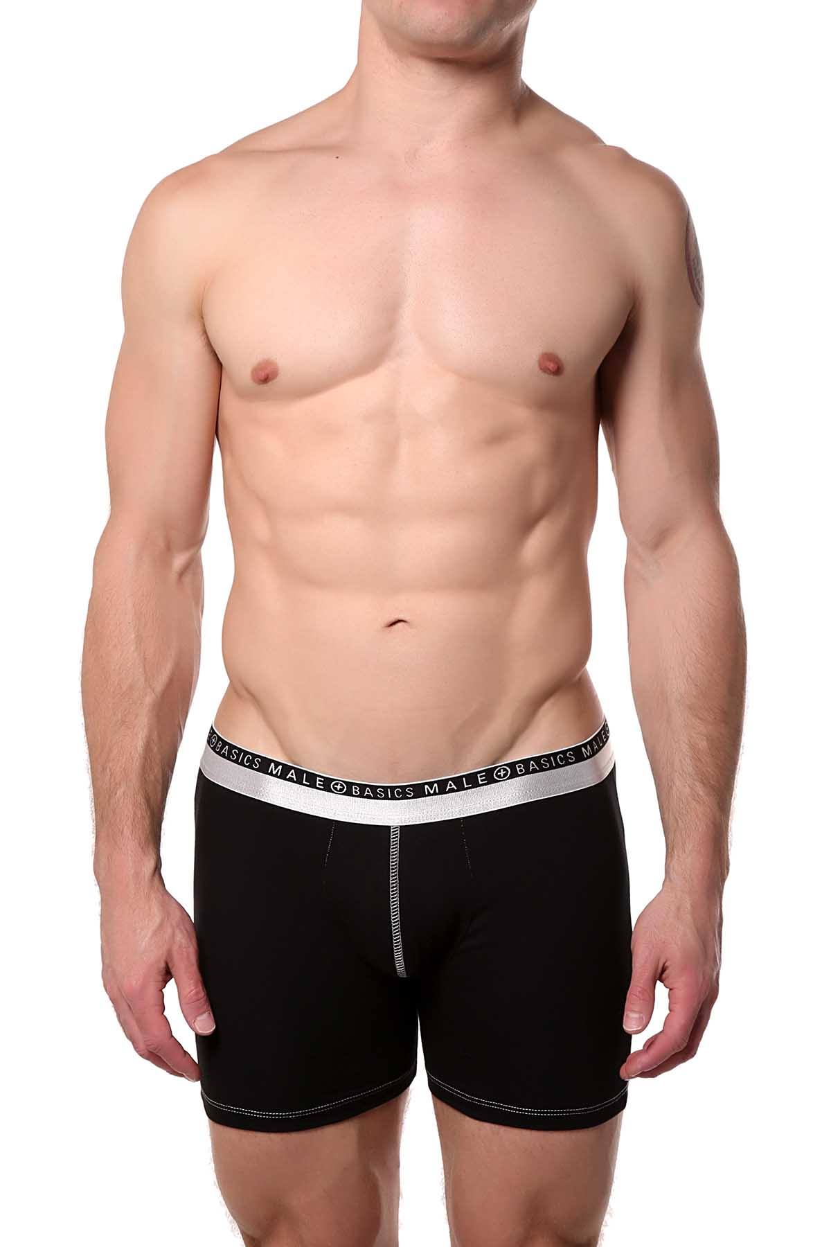 Male Basics Black Everyday Boxer Brief