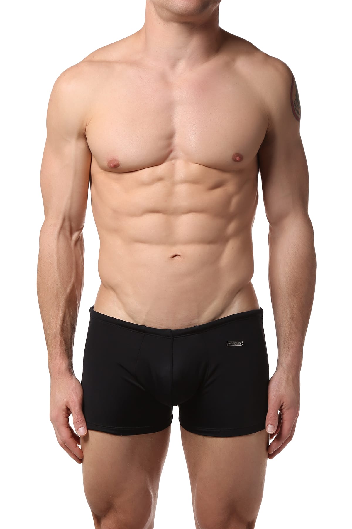 Male Basics Black Swim Trunk