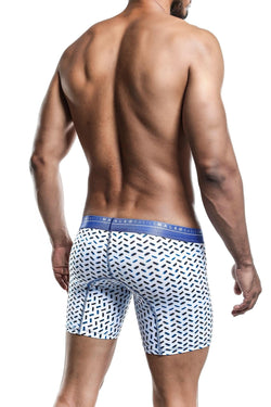 Male Basics Blue Mykonos Hipster Boxer Brief thumbnail 2