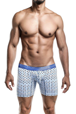 Male Basics Blue Mykonos Hipster Boxer Brief thumbnail 1