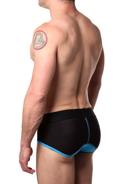 Male Basics Blue Neon Brief thumbnail 4