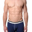 Male Basics Carbon Blue Everyday Boxer Brief