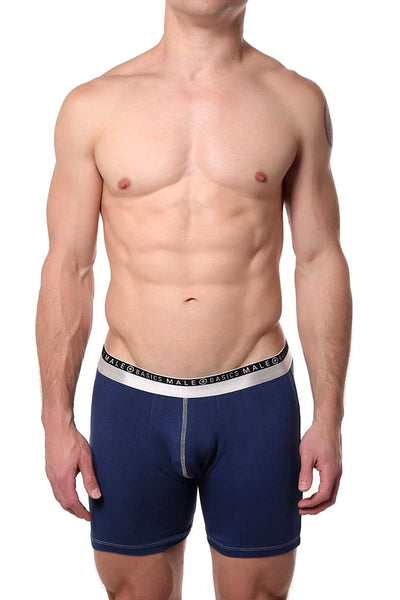 Male Basics Carbon Blue Everyday Boxer Brief