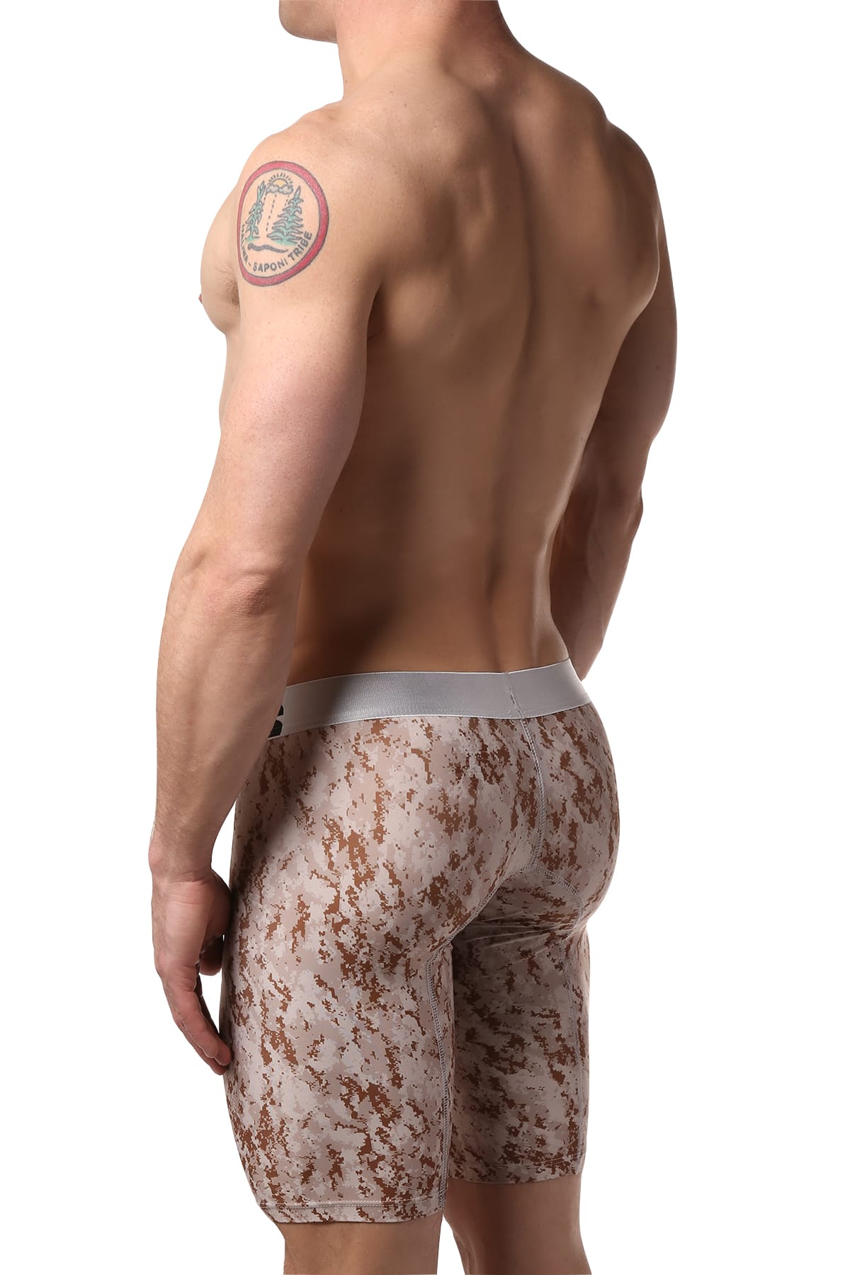 Male Basics Desert Microfiber Long Boxer Brief