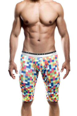 Male Basics Green Pixels Athletic Boxer Brief thumbnail 1