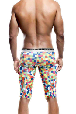 Male Basics Green Pixels Athletic Boxer Brief thumbnail 3