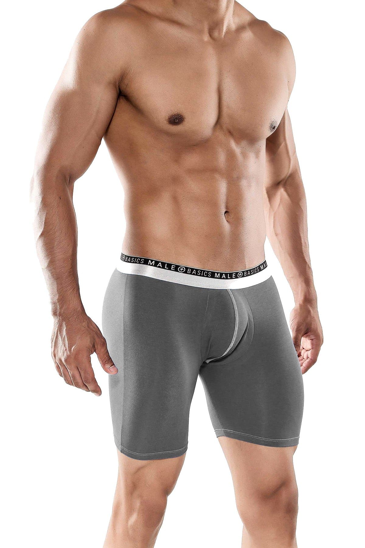 Gray Boxer Male Basics Grey Everyday Boxer Brief | CheapUndies