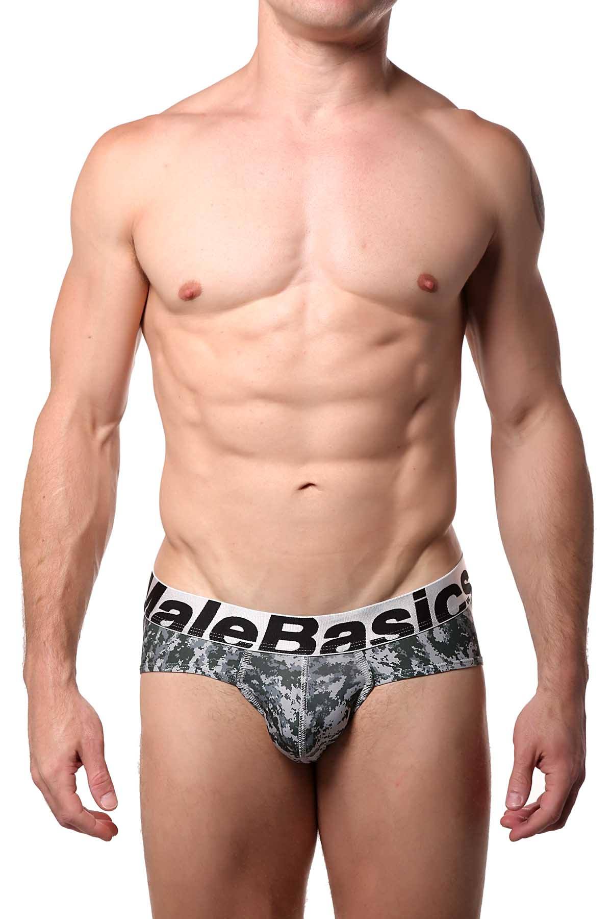 Male Basics Jungle Microfiber Brief