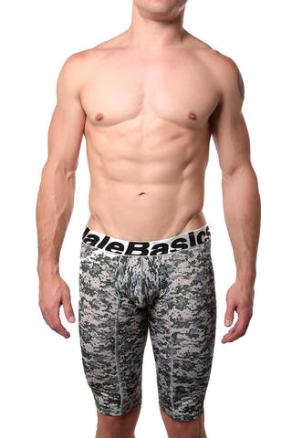 Male Basics Jungle Microfiber Long Boxer Brief