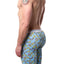 Male Basics Nuts/Bolts-Printed Athletic Microfiber Boxer