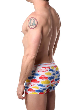 Male Basics Old-Cars Printed Hipster Trunk thumbnail 3