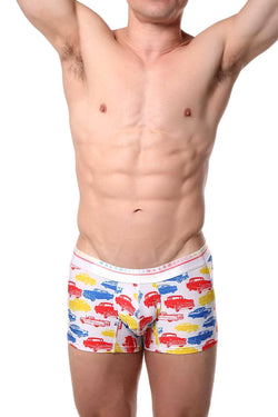 Male Basics Old-Cars Printed Hipster Trunk thumbnail 1