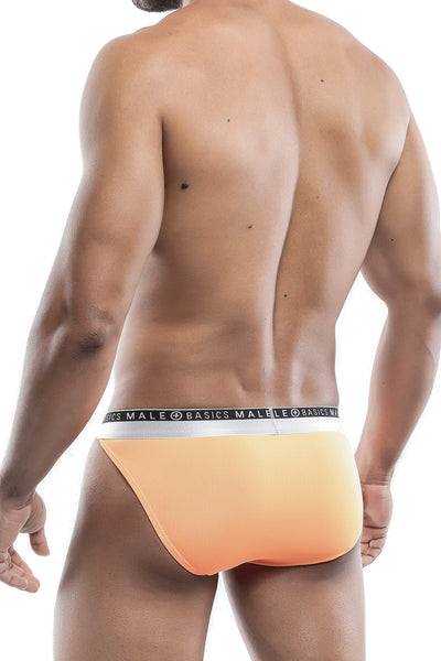 Male Basics Orange Ergonomic Pouch Bikini