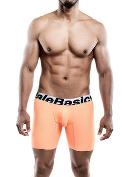 Male Basics Orange Microfiber Boxer Brief thumbnail 2