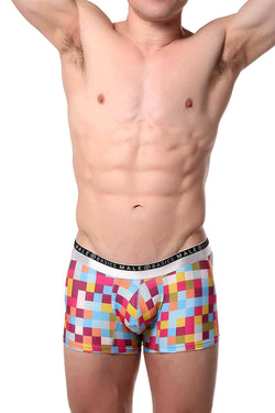 Male Basics Plum Pixels Hipster Trunk thumbnail 2