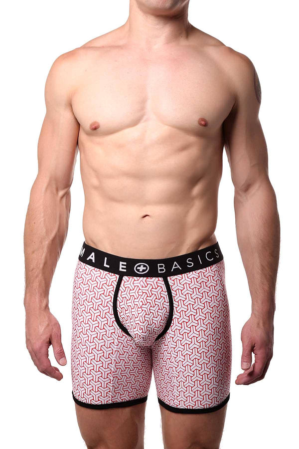 Male Basics Red Byblos Boxer Brief