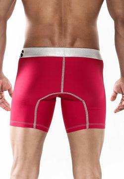 Male Basics Red Microfiber Boxer Brief thumbnail 2