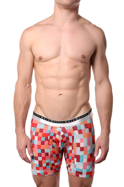 Male Basics Red Pixels Hipster Boxer Brief thumbnail 2